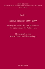 Edmund Husserl 1859–2009 - 