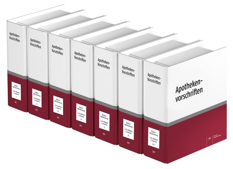 Apotheken-Vorschriften in Baden-Württemberg - Steffen Diebold, Sandra Federici