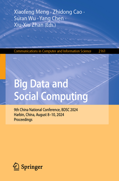 Big Data and Social Computing - 