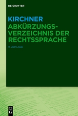 Kirchner – Abkürzungsverzeichnis der Rechtssprache