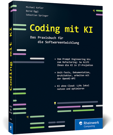 Coding mit KI - Michael Kofler, Bernd Öggl, Sebastian Springer