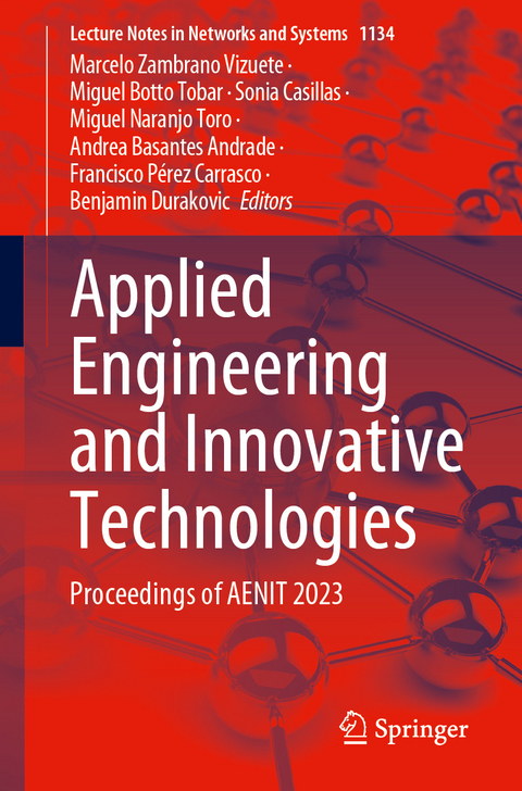 Applied Engineering and Innovative Technologies - 