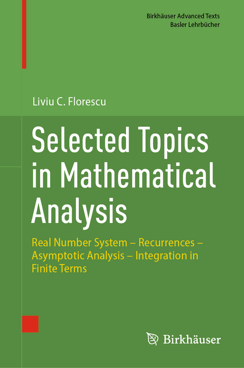 Selected Topics in Mathematical Analysis - Liviu C. Florescu