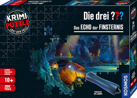 Krimi-Puzzle: Die drei ??? - Das Echo der Finsternis