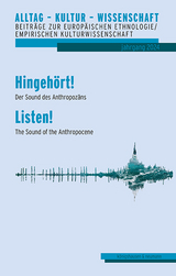 Hingehört! Der Sound des Anthropozäns - Listen! The Sound of the Anthropocene - 