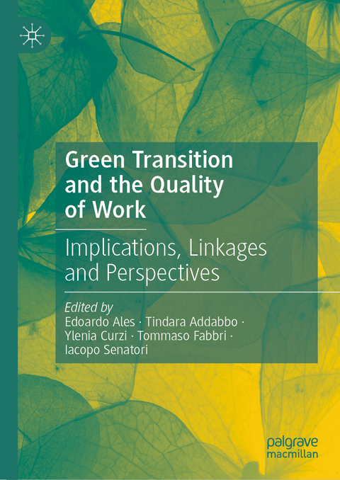 Green Transition and the Quality of Work - 