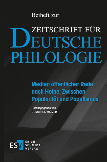 Medien öffentlicher Rede nach Heine: Zwischen Popularität und Populismus - 