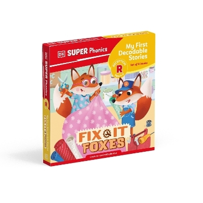 DK Super Phonics My First Decodable Stories Fix-It Foxes -  Dk