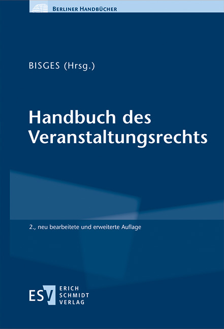 Handbuch des Veranstaltungsrechts - 