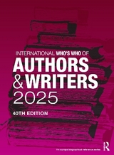 International Who's Who of Authors and Writers 2025 - Publications, Europa