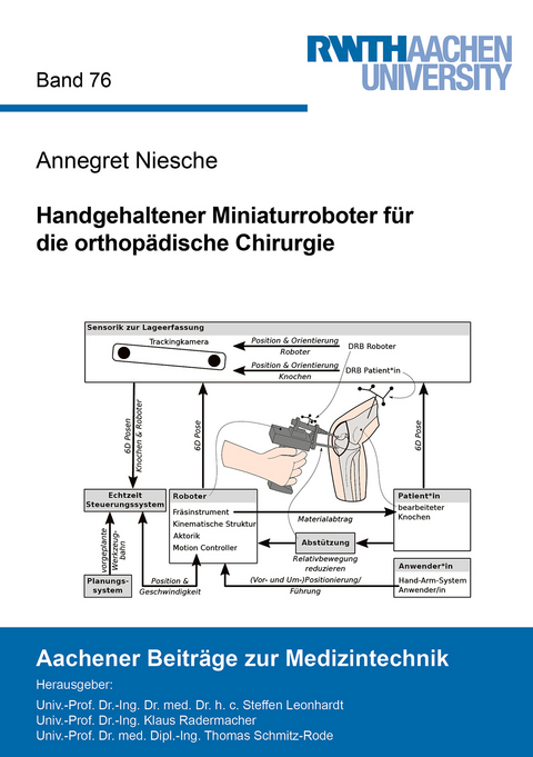 Handgehaltener Miniaturroboter für die orthopädische Chirurgie - Annegret Niesche