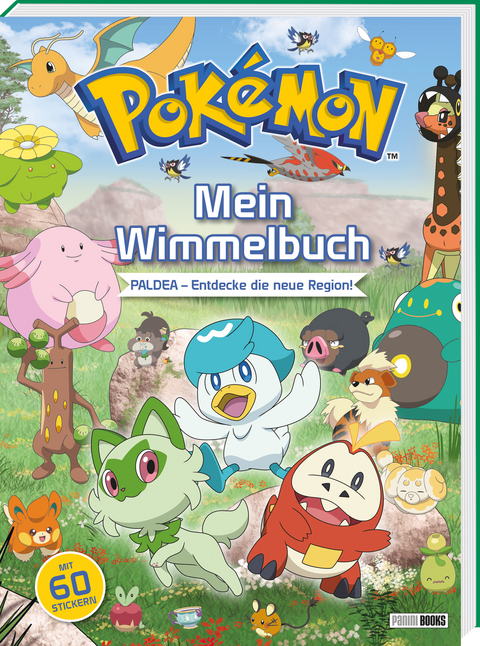 Pokémon: Mein Wimmelbuch: Paldea – Entdecke die neue Region! -  Pokémon