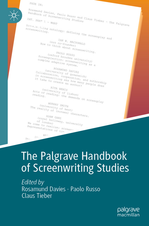 The Palgrave Handbook of Screenwriting Studies - 