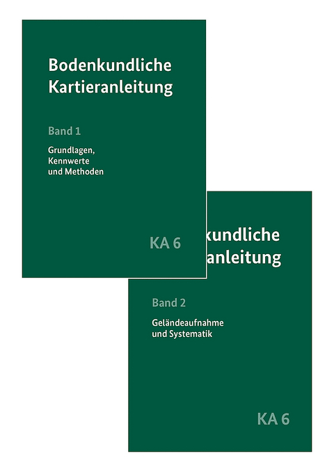 Bodenkundliche Kartieranleitung KA6 in 2 Bänden - 