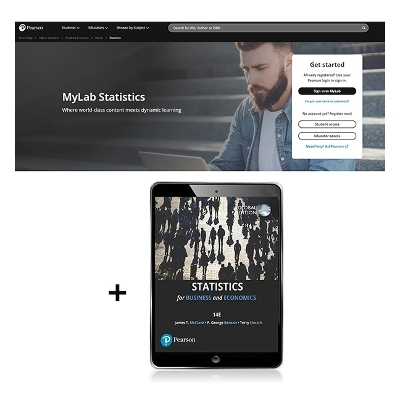 Statistics for Business & Economics, Global Edition -- MyLab Statistics with Pearson eText - James T. McClave, P. Benson, Terry Sincich