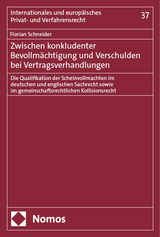 Zwischen konkludenter Bevollmächtigung und Verschulden bei Vertragsverhandlungen - Florian Schneider