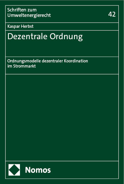 Dezentrale Ordnung - Kaspar Herbst