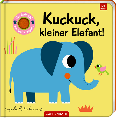 Mein Filz-Fühlbuch: Kuckuck, kleiner Elefant!