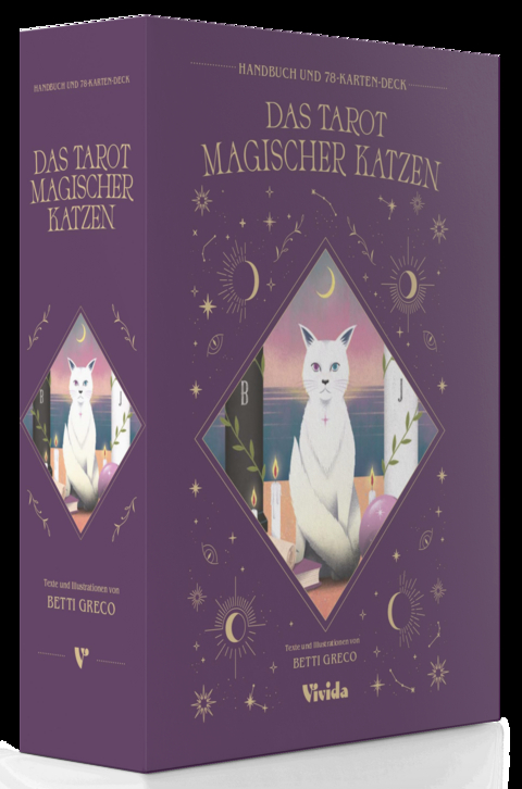 Das Tarot magischer Katzen (VIVIDA) - Betti Greco