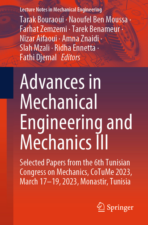 Advances in Mechanical Engineering and Mechanics III - 