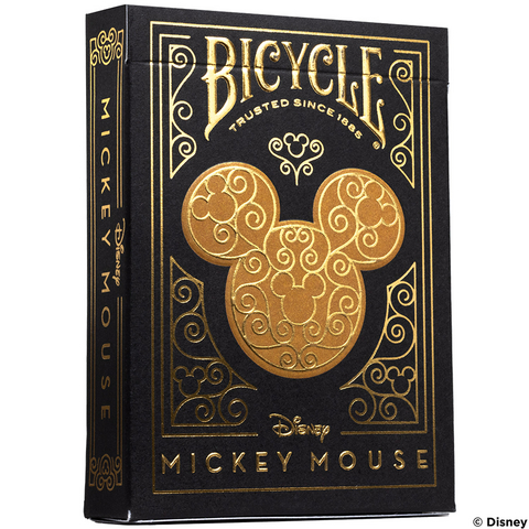 Bicycle Disney - Black & Gold Mickey - 