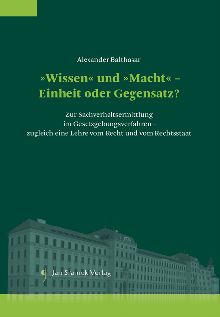 »Wissen« und »Macht« – Einheit oder Gegensatz? - Alexander Balthasar