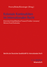 Koloniale Kontinuitäten im Internationalen Recht - 