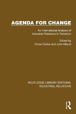 Agenda for Change - 