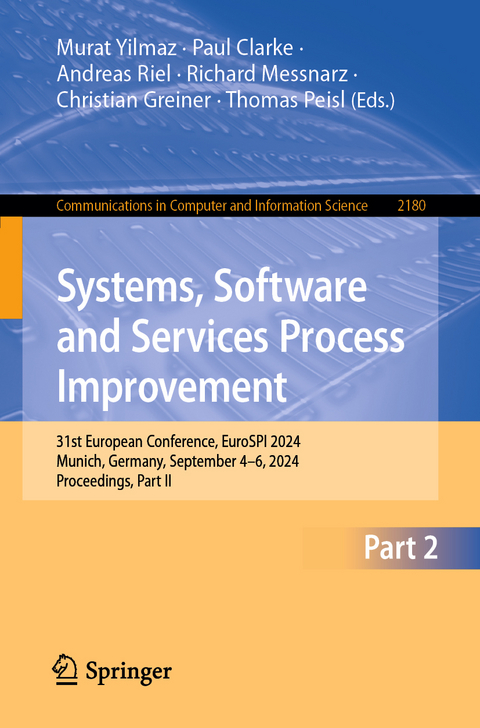 Systems, Software and Services Process Improvement - 