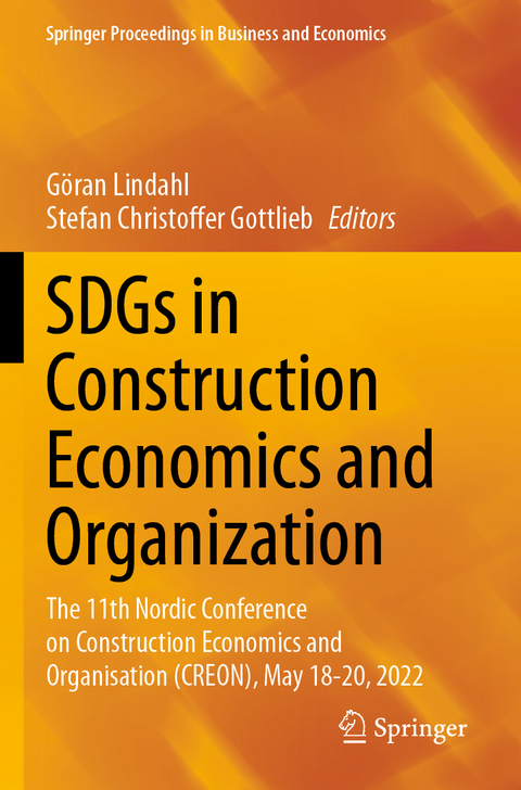 SDGs in Construction Economics and Organization - 