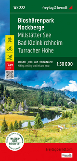 Biosphärenpark Nockberge, Wander-, Rad- und Freizeitkarte 1:50.000, freytag & berndt, WK 222 - freytag & berndt