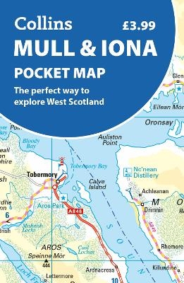 Mull and Iona Pocket Map -  Collins Maps