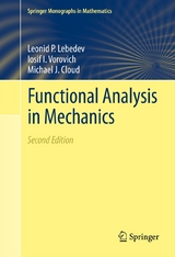Functional Analysis in Mechanics -  Michael J. Cloud,  Leonid P. Lebedev,  Iosif I. Vorovich