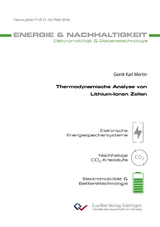 Thermodynamische Analyse von Lithium-Ionen Zellen - Gerrit Karl Mertin