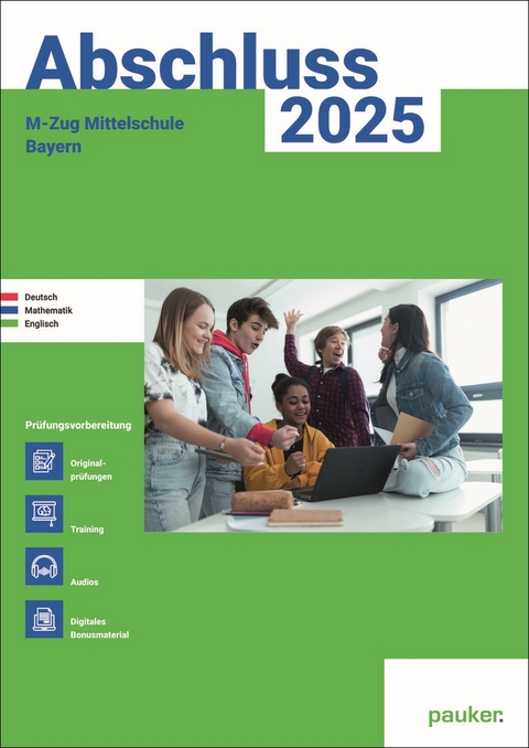 Abschluss 2025 - M-Zug Mittelschule Bayern - Aufgabenband -  Bergmoser + Höller Verlag AG