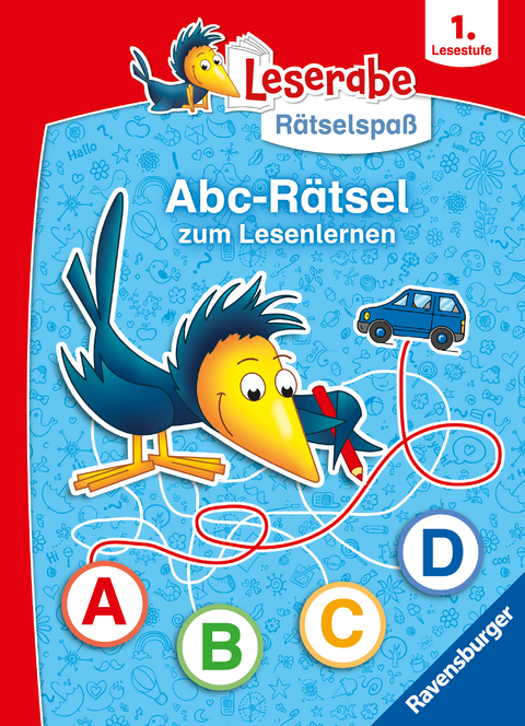 Ravensburger Leserabe Rätselspaß: Abc-Rätsel zum Lesenlernen - 1. Lesestufe für Leseanfänger