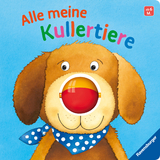 Alle meine Kullertiere – Baby-Buch für Kinder ab 6 Monaten, Spielbuch mit Rasselkugel - Sandra Grimm