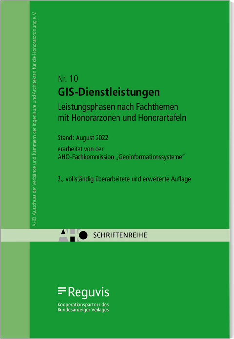 Geoinformationssysteme (GIS) - Leistungsphasen nach Fachthemen (Bundle)