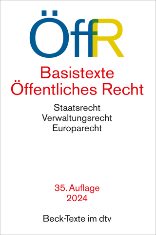 Basistexte Öffentliches Recht - 