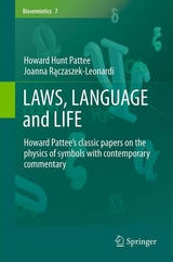 LAWS, LANGUAGE and LIFE -  Howard Hunt Pattee,  Joanna Raczaszek-Leonardi