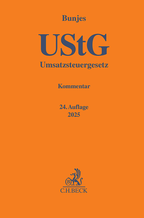 Umsatzsteuergesetz - Johann Bunjes, Reinhold Geist