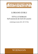 Tituli Luxoriani - Loriano Zurli