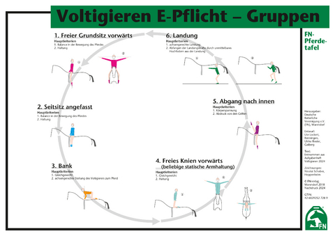 Voltigieren E-Pflicht - Gruppen - 