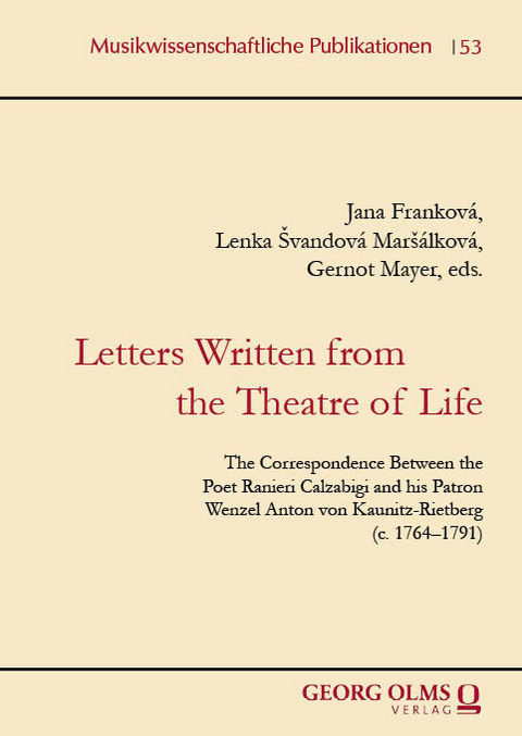 Letters Written from the Theater of Life - 