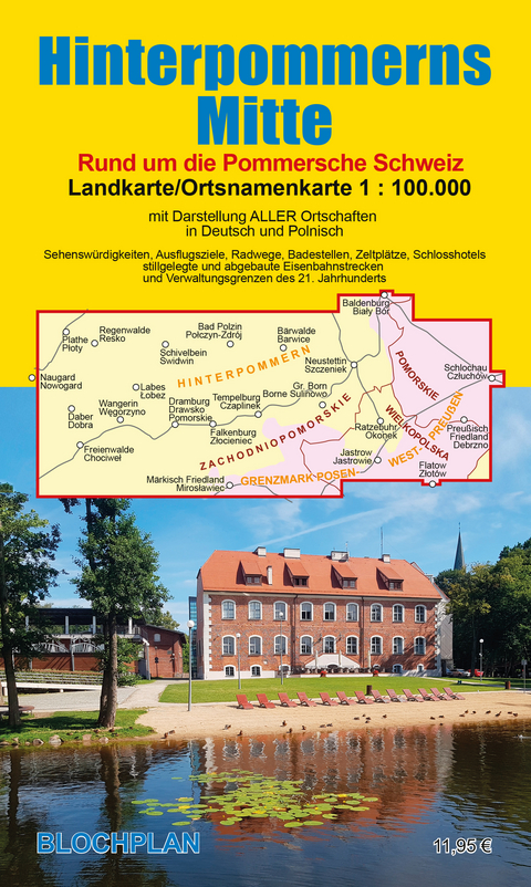 Landkarte Hinterpommerns Mitte - Dirk Bloch