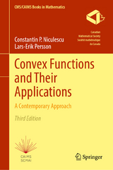 Convex Functions and Their Applications - Niculescu, Constantin P.; Persson, Lars-Erik