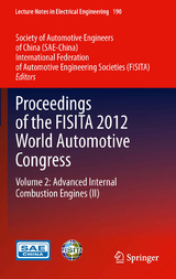 Proceedings of the FISITA 2012 World Automotive Congress