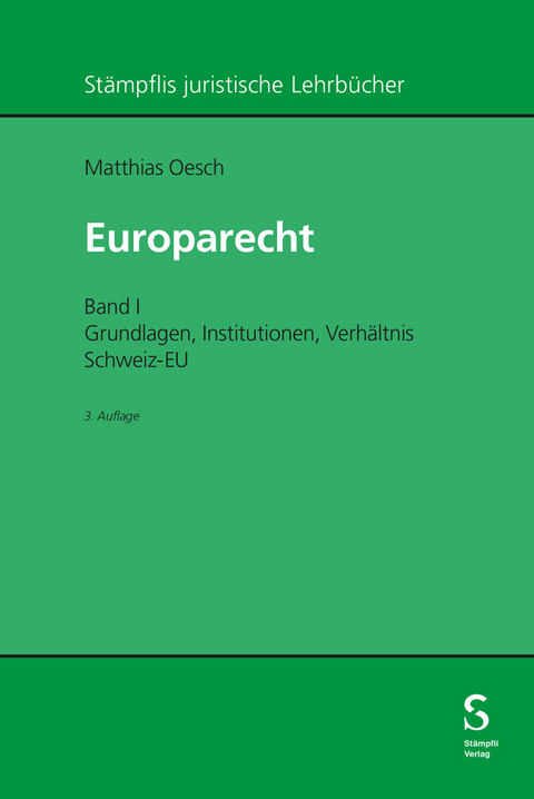 Europarecht - Matthias Oesch