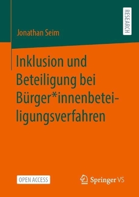 Inklusion und Beteiligung bei BÃ¼rger*innenbeteiligungsverfahren - Jonathan Seim