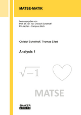 Analysis 1 - Schelthoff, Christof; Eifert, Thomas